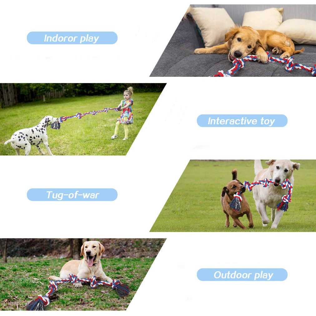 Dog Rope Toys for Medium Large Dogs U65135