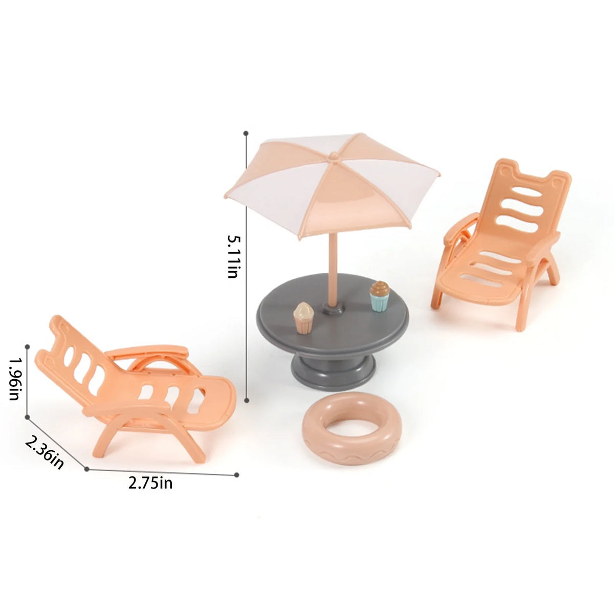 Miniature Dollhouse Furniture Kitchen Play Set W673