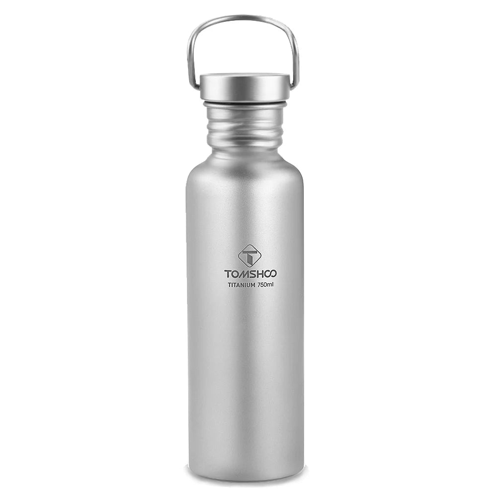 Titanium Cup with Titanium Water Bottle D556