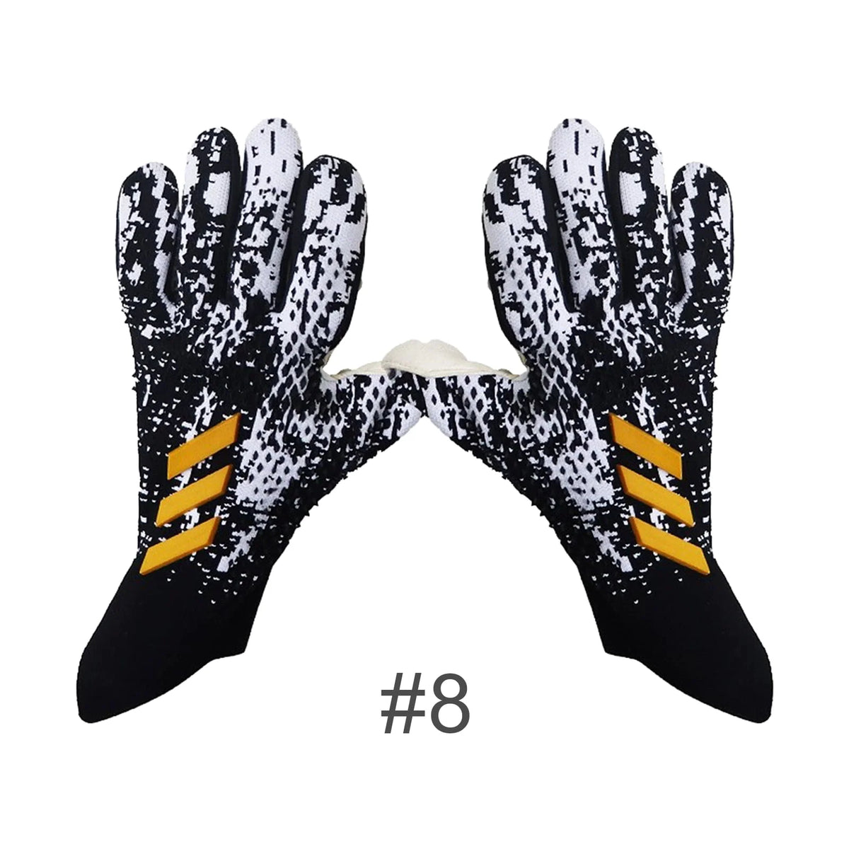 Soccer Goalkeeper Gloves Non-Skid Thick Latex S68976