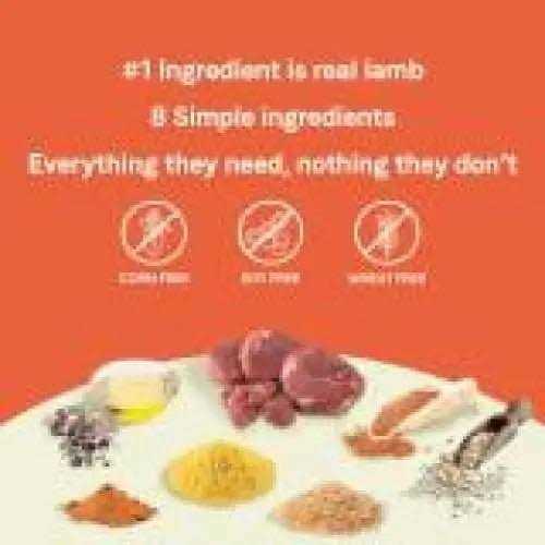 Lamb & Brown Rice Dry Dog Food T137