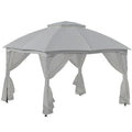 Replacement Canopy Top Cover for 84C-210GY Gazebo W4772