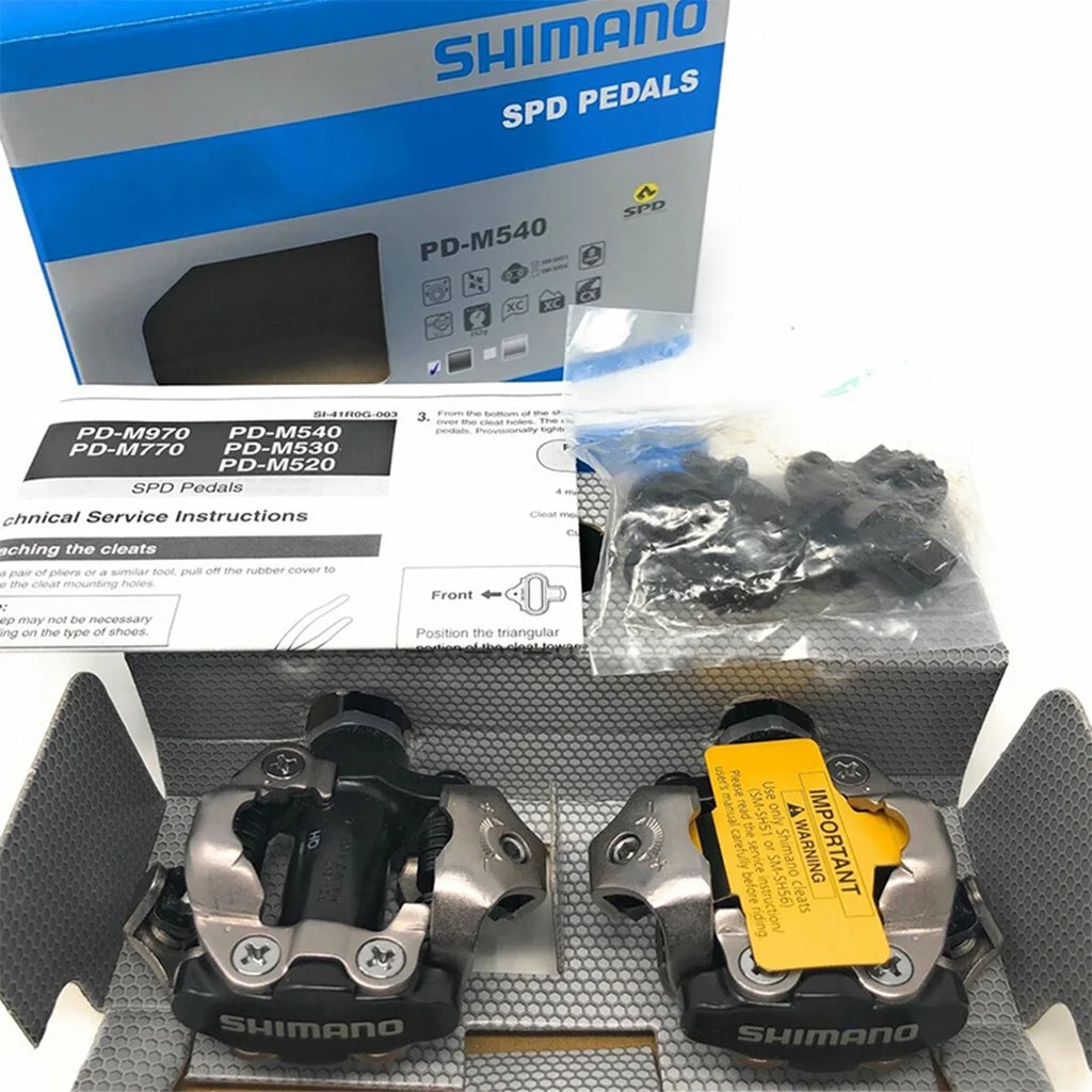 M540 SPD Clipless Pedals with SH51 Cleats P74453