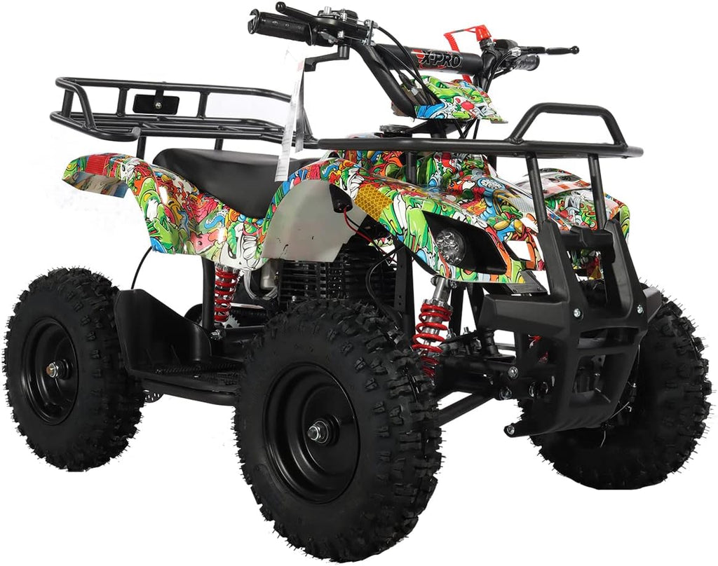Green Camo 40cc ATV with Chain Transmission and Disc Brake F703