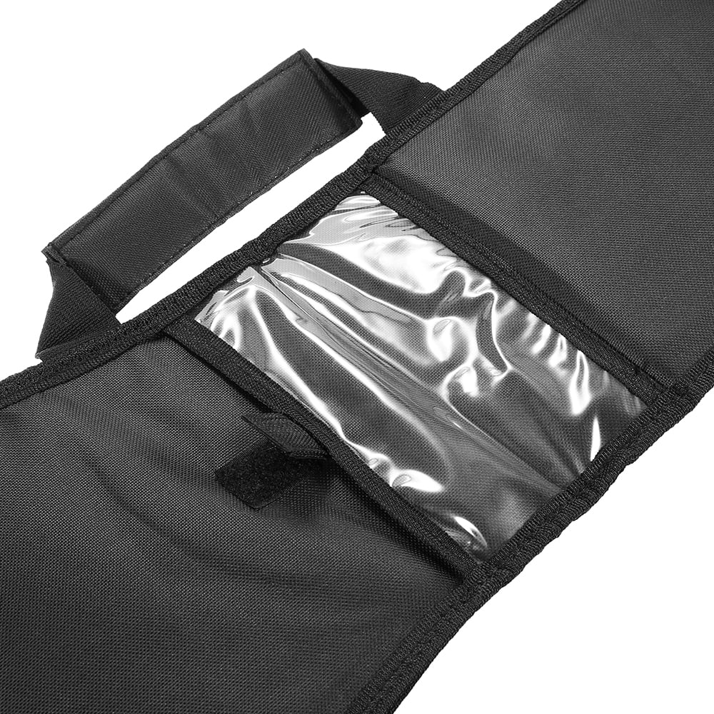 Black/Blue Padded Kayak Paddle Bag with Removable Shoulder Strap A152100