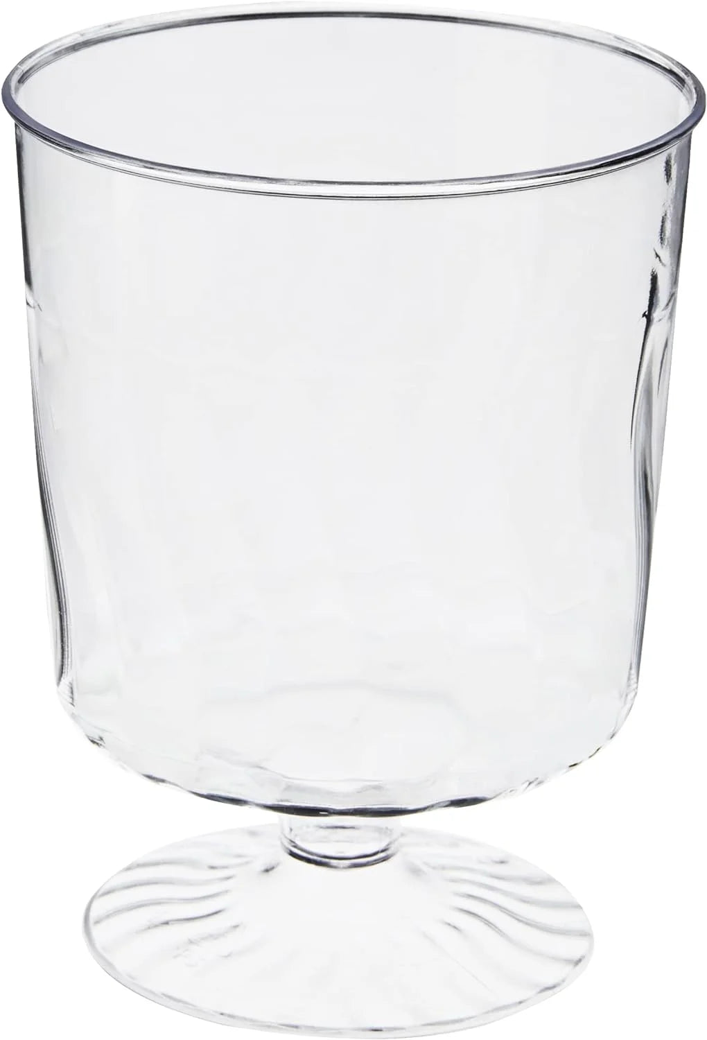 Clear 8 oz. One Piece Wine Glass 240 Pieces V680
