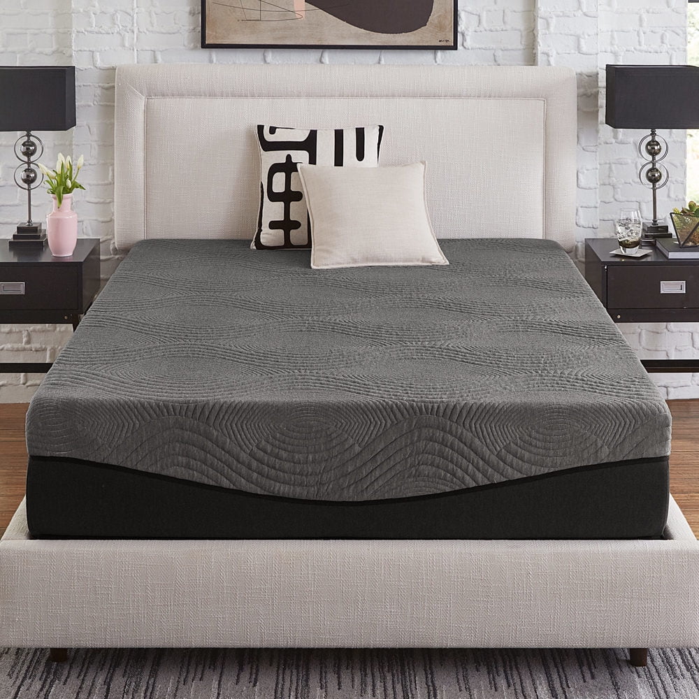 Charcoal Memory Foam Mattress King Z8271