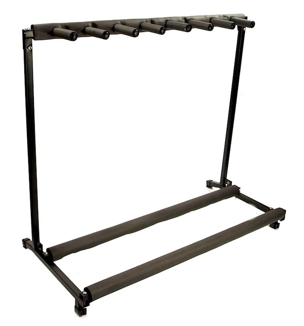 7 Guitar Stand Multiple Instrument Display Rack Folding Padded Organizer T25663