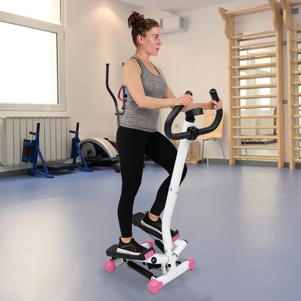 Mini Aerobic Stepper with Handle, Pink S295783