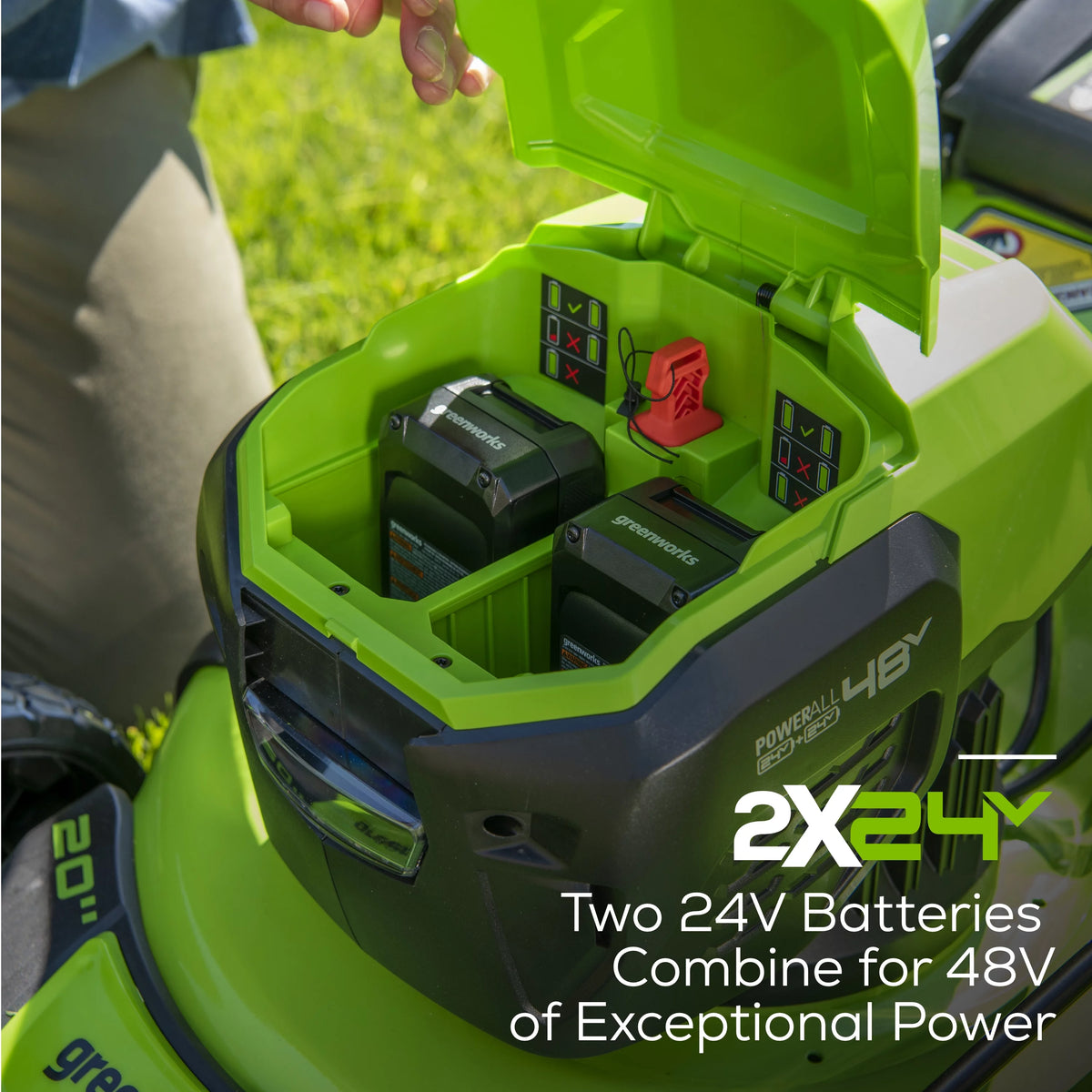 48V 20 Battery-Powered Lawn Mower L61786
