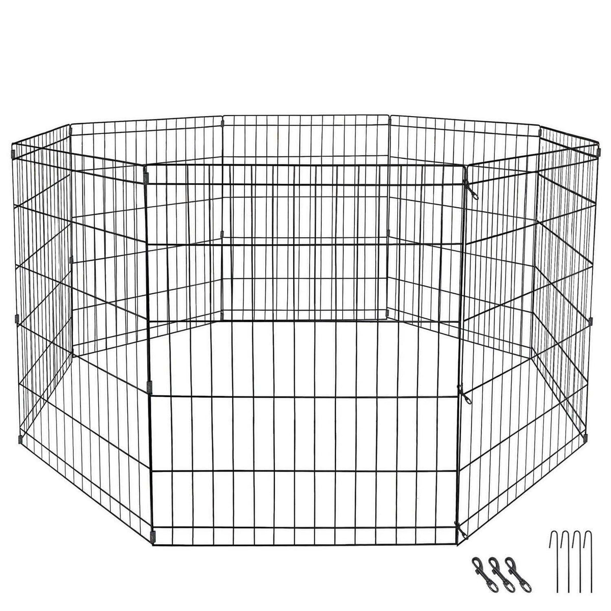Foldable Dog Playpen 8 Panels B60012