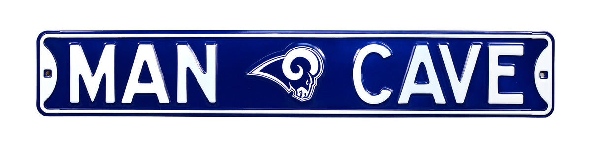 Navy Steel Street Sign U335