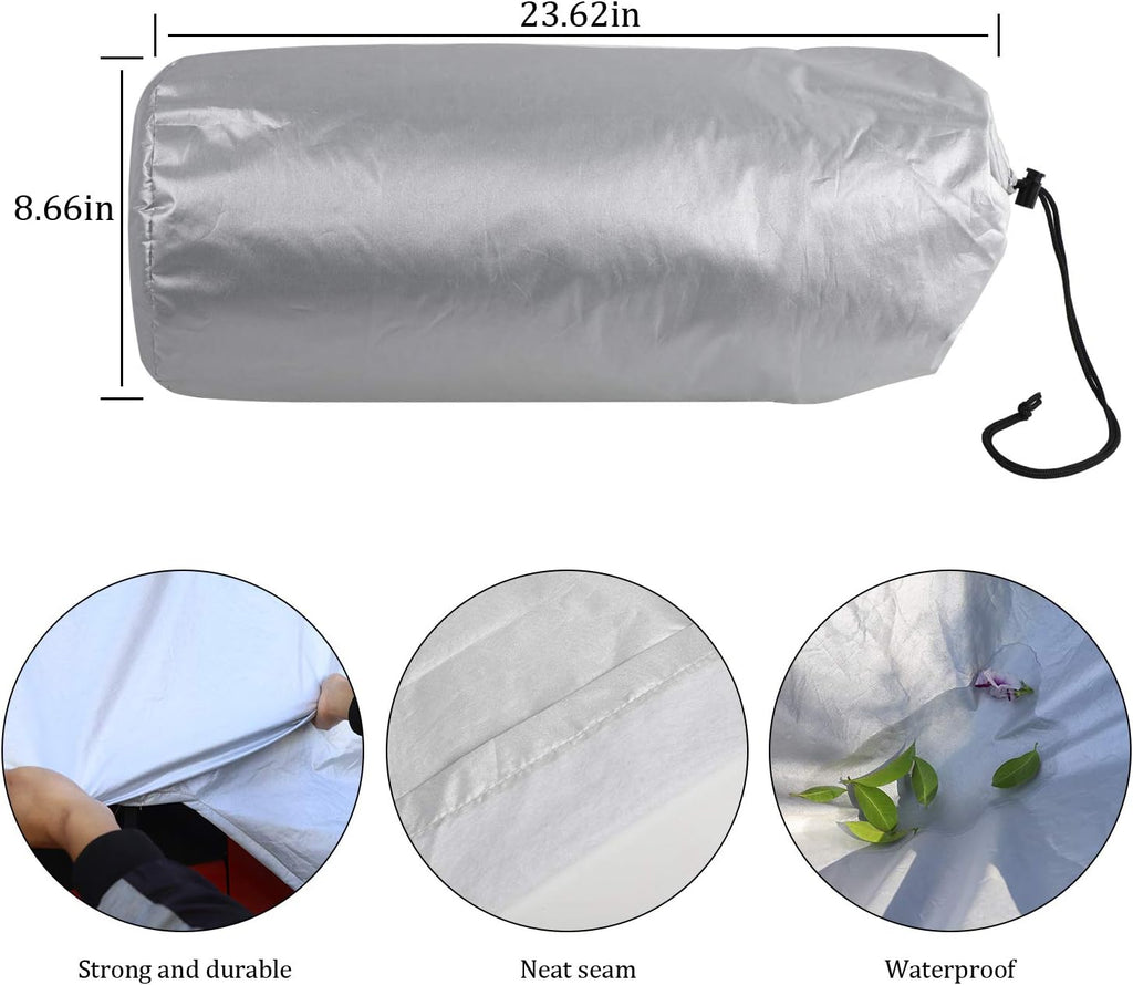 Car Rain Sunshade Cover for Jeep Wrangler JK JL 4 Door Q410705
