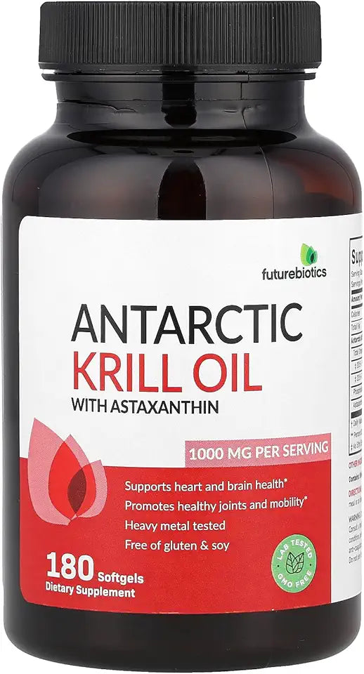 Krill Oil with Astaxanthin 1,000 mg 180 Softgels H109186