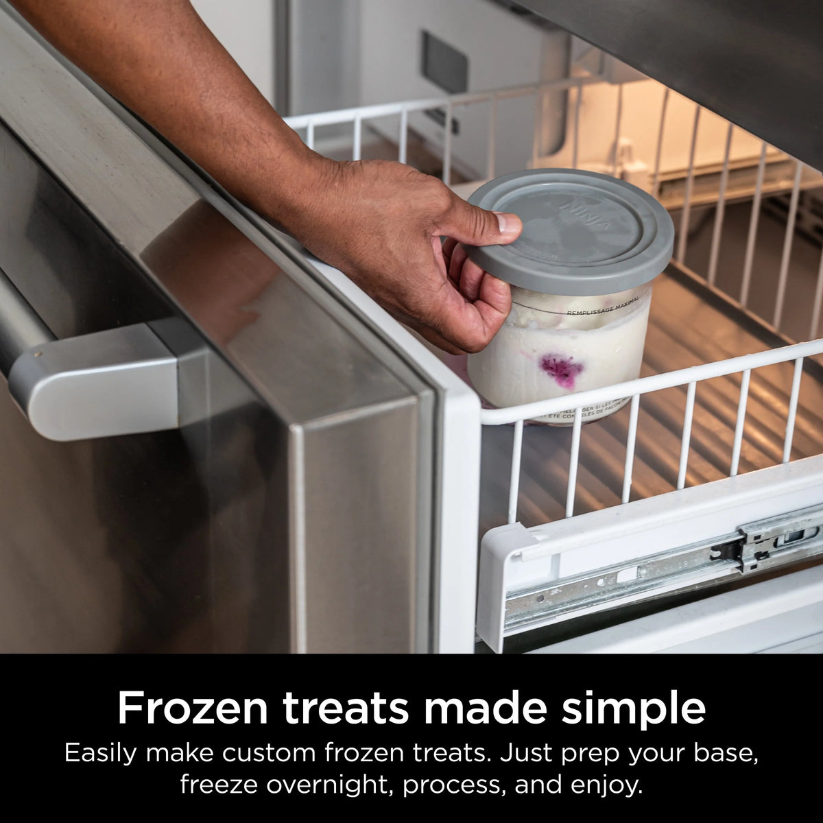 Ice Cream Maker with 2 16oz. Pints W6724