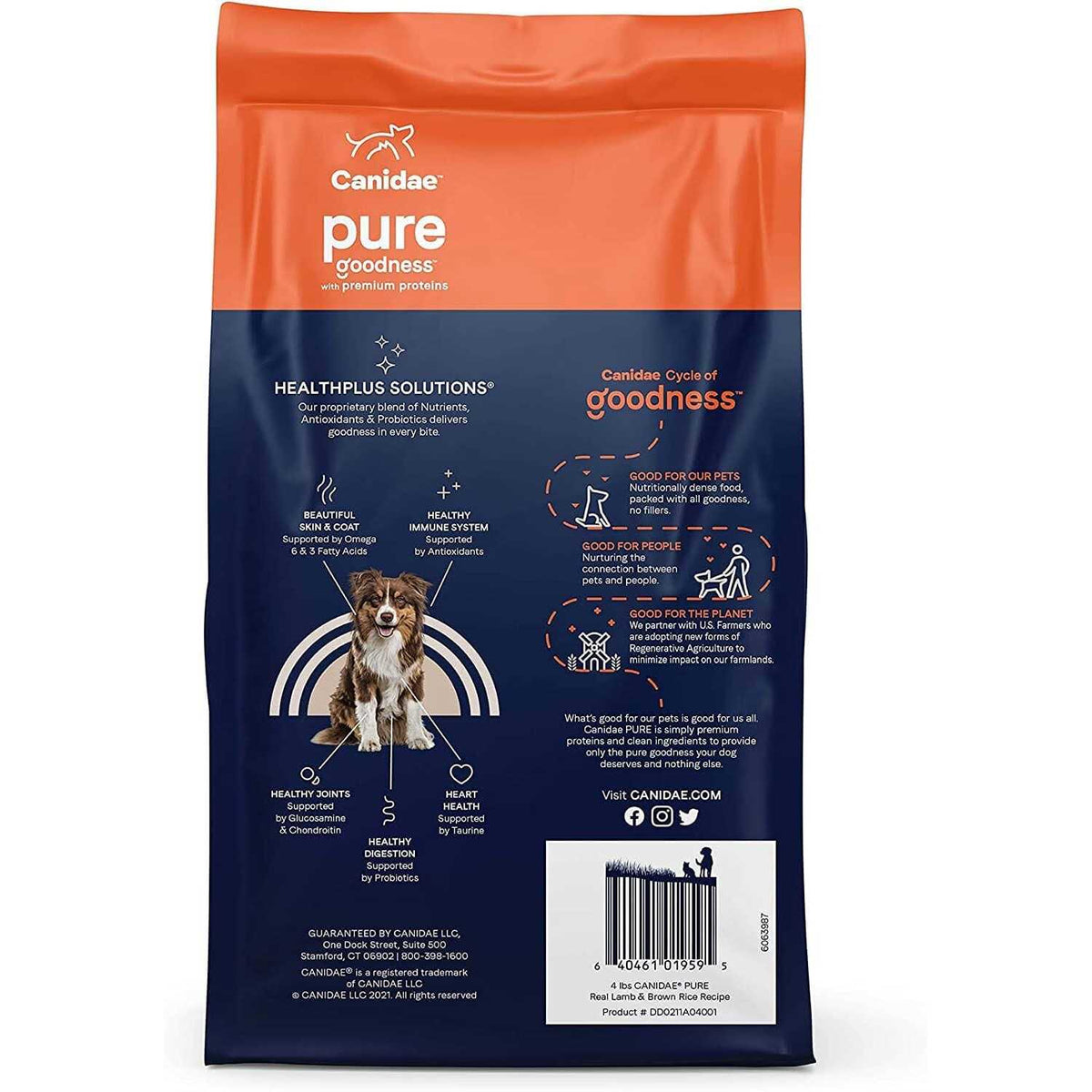 Lamb & Brown Rice Dry Dog Food T137