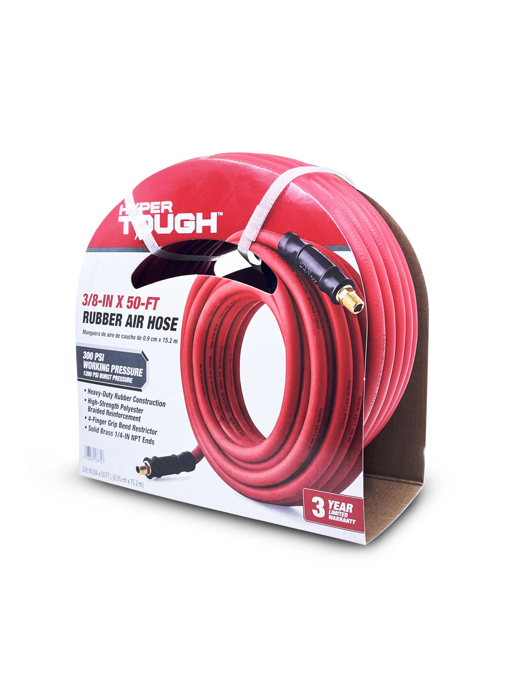 Rubber Air Hose 3/8 x 50' Z1321