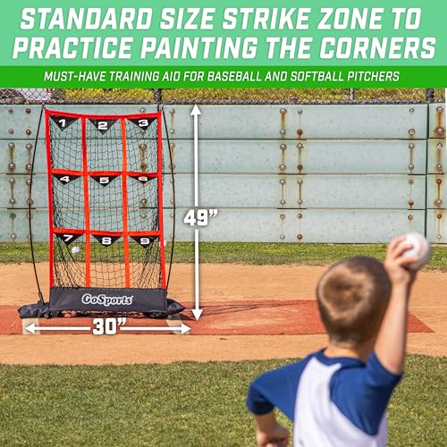 Baseball and Softball Pitching Strike Zone Target Net O254442