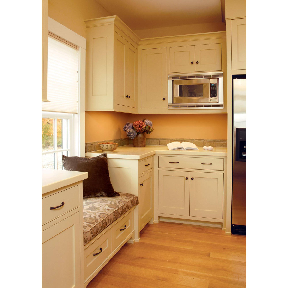 1-1/4x22 Diameter Mushroom Cabinet Knob Satin Nickel W9400