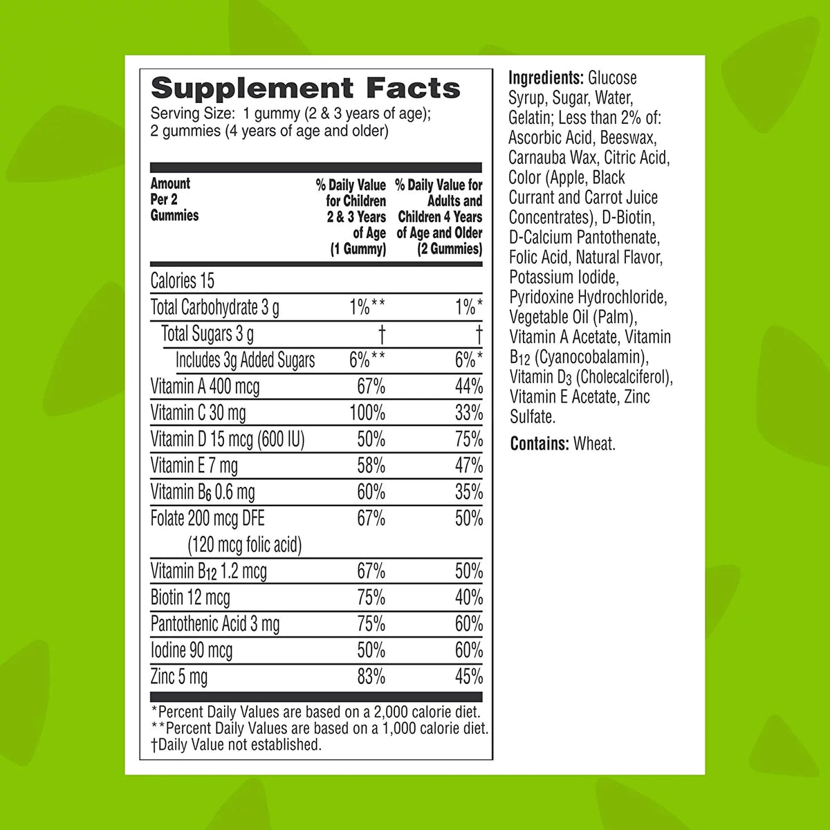 Gummies Pack of 6 V64650