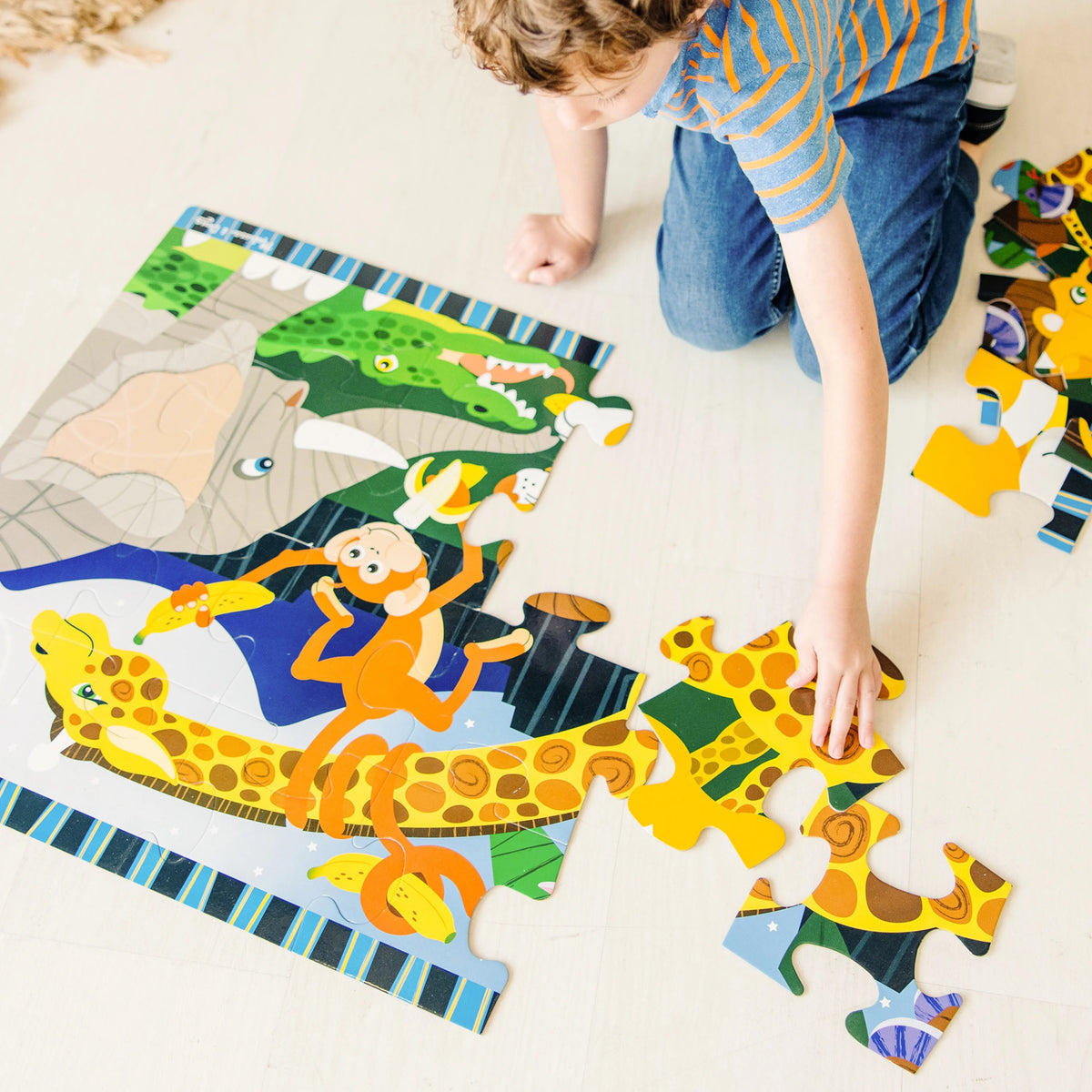 24 pcs Jumbo Jigsaw Floor Puzzle D672569