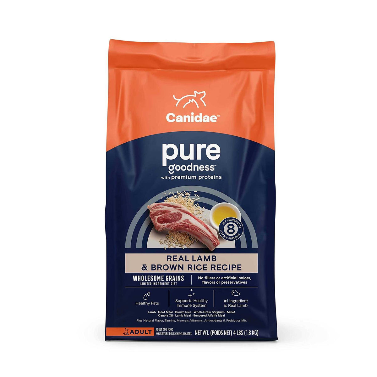 Lamb & Brown Rice Dry Dog Food T137