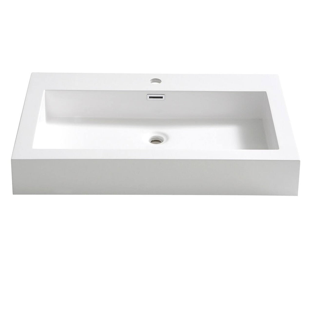 Self Rimming Bathroom Sink Z6597
