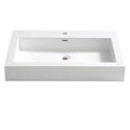 Self Rimming Bathroom Sink Z6597