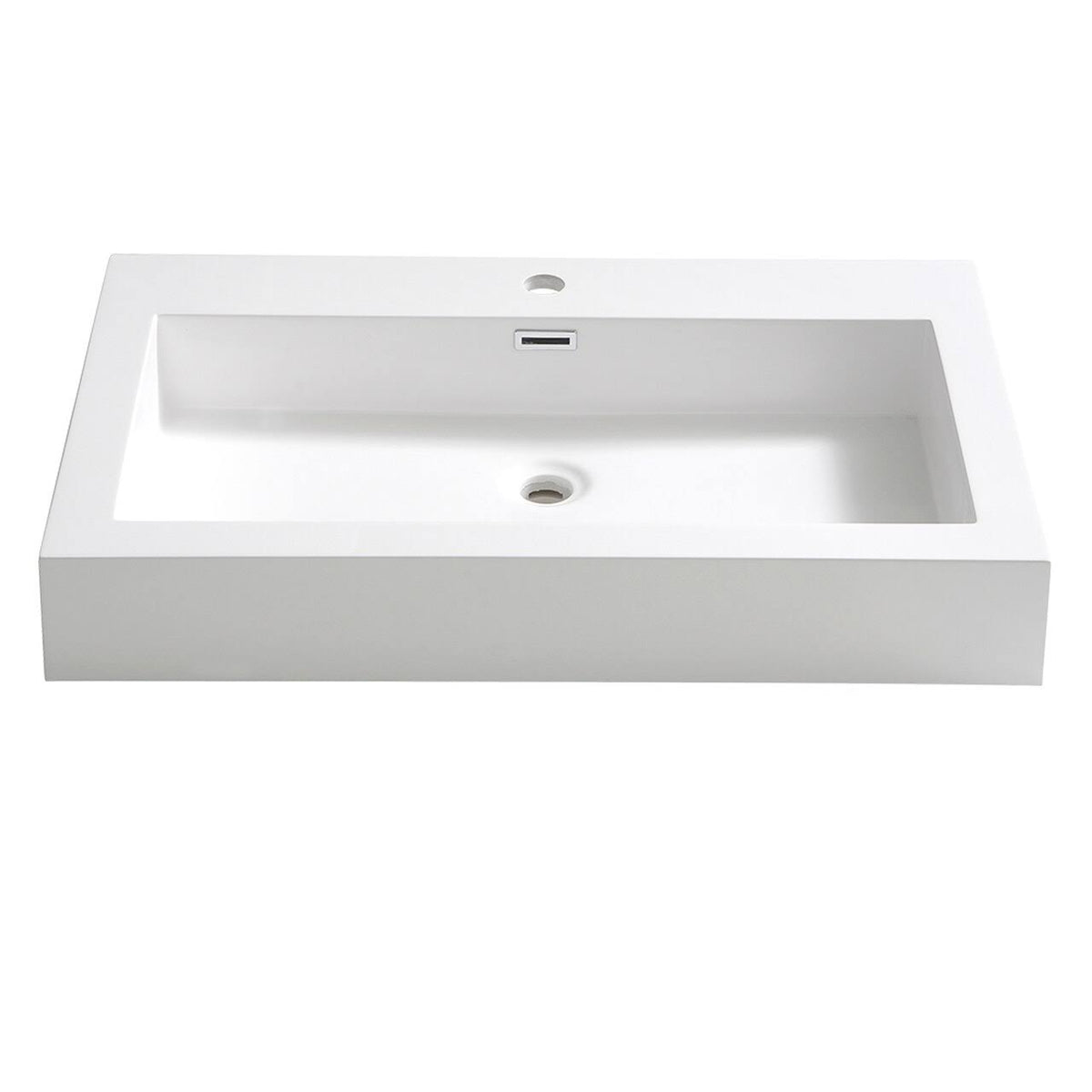 Self Rimming Bathroom Sink Z6597