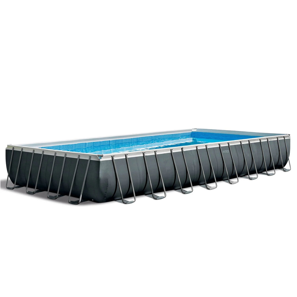 32ft x 16ft x 52in Rectangular Pool Set with Maintenance Kit X60101